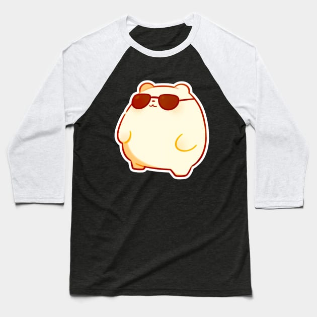 Fluffy McTaxington Baseball T-Shirt by Newdlebobs